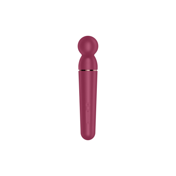Vibromasseur wand rouge USB 60 vibrations Planet Wand-er Satisfyer 